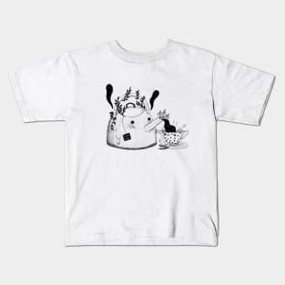 Happy Teapot Kids T-Shirt